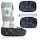 Ioryzek 2 pcs Air Cam Walking Boot Covers Fracture Medical Cast Boots Shoe Covers for Broken Foot Ankle Recovery With Waterproof Antislip and Washable Medium
