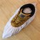 Boot Armor Waterproof Boot and Shoe Covers Durable Extra Large Stretchable Up to Size 14 Work Boot Dispenser Box Contains 80 Shoe Covers 40 Pair White