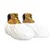 Boot Armor Waterproof Boot and Shoe Covers Durable Extra Large Stretchable Up to Size 14 Work Boot Dispenser Box Contains 80 Shoe Covers 40 Pair White