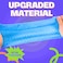 FRONTLINE Frontline Disposable Shoe Covers NonSlip Premium NonWoven Durable Booties Shoe Protectors Water Resistant Thick AntiSlip One Size Fits Most Indoor Use 100 Pack