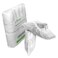 Greenour Shoe Covers Disposable 100 PCS 50 Pairs Waterproof and Durable for Indoors Plastic Boot Covers White
