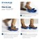 HexArmor YULEYS HandsFree Reusable Work Boot Shoe Covers With Universal Fit SlipResistant Tread and HeelLocking Grip