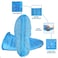 Tomus-UNI XLarge Shoe Covers Disposable 200 Pack 100 PairsFit Shoe Sizes to Mens 13 NonSlip Durable Indoor