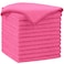 AIDEA Microfiber Cleaning Cloth12PK Soft Microfiber Towels for Cars Absorbent Cleaning Rags LintFree StreakFree Wash Cloths for House Kitchen Window12inx12in Pink