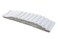 Autofiber No Streak Freak Microfiber Window and Mirror Waffle Towel 16x16 10 Pack White