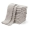 UMANI 12 Pack Kitchen Dish Cloths Ultra Soft Absorbent Quick Drying Dish Towels Nonstick Oil Microfiber Cleaning Cloth Machine Washable Coral Fleece Cleaning Rags Grey