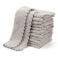 UMANI 12 Pack Kitchen Dish Cloths Ultra Soft Absorbent Quick Drying Dish Towels Nonstick Oil Microfiber Cleaning Cloth Machine Washable Coral Fleece Cleaning Rags Grey