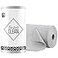 Fantasticlean Microfiber Cleaning Cloth Roll 75 Pack Tear Away Microfiber Towels 12 x 12 Reusable Washable Scratch Free Ultra Absorbent Dishcloth for AllAround Cleaning Supplies Grey