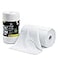 LIVOS Microfiber Cleaning Cloth Roll 80 Pack Reusable Paper Towels White Tear Away Microfiber Towels for Car Super Absorbent Lint Free Cleaning Rags for House KitchenWindow 115x115