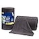 Greenfound Microfiber Cleaning Cloth Roll 80 Pack 115x115 Tear Away Towels Reusable and Washable Rags Grey