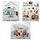 SWEDEdishcloths Cellulose Sponge Dish Towels Mixed Set of 3 One of Each Design Mixed Camping Swedish Dish Cloths