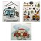 SWEDEdishcloths Cellulose Sponge Dish Towels Mixed Set of 3 One of Each Design Mixed Camping Swedish Dish Cloths