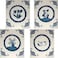 SWEDEdishcloths Cellulose Sponge Dish Towels Mixed Set of One of Each Design Mixed Dutch Swedish Dish Cloths
