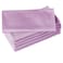 Puomue 6 Pack Microfiber Glass Cleaning Cloth 16 Inch X 16 Inch Lint Free Quickly Clean Window Glasses Windshields Mirrors and Stainless Steel Pink