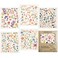 Morigins Floral Swedish Dish Cloths 6 Pack Reusable Compostable Kitchen ClothCellulose Sponge Dish Cloths Dish Towel Set