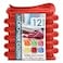 Hearth & Hearth Harbor Microfiber Cleaning Cloth Reusable Microfiber Towels for Cars 12 Pack Washcloths Red Cleaning Rags Microfiber Cloth Rags for Cleaning Lint Free Cloth 12x12 VHHClothM12Red
