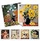 Miss Adola 6 Pack Swedish Dishcloths for Kitchen Reusable Dish Cloths for Washing Dishes Absorbent Cute Funny Kitchen Towels Cleaning Sponge Floral Cat