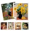 Miss Adola 6 Pack Swedish Dishcloths for Kitchen Reusable Dish Cloths for Washing Dishes Absorbent Cute Funny Kitchen Towels Cleaning Sponge Floral Cat