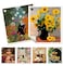 Miss Adola 6 Pack Swedish Dishcloths for Kitchen Reusable Dish Cloths for Washing Dishes Absorbent Cute Funny Kitchen Towels Cleaning Sponge Floral Cat
