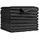 AIDEA Microfiber Cleaning Cloth8PK Soft Microfiber Towels for Cars Absorbent Cleaning Rags LintFree StreakFree Wash Cloths for House Kitchen Window12inx16in Black