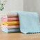 JOYMOOP Microfiber Cleaning Cloth Reusable Absorbent Microfiber Cleaning Cloths Kitchen Dish Cloth Waffle Weave 5 Pack Mixed Color 9898inch