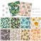 Lucomb 10 Pack Swedish Dishcloths for Kitchen Reusable Cleaning Cloths Absorbent NonScratch Cellulose Sponge Cloths for Dishes Counters