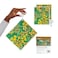 Papaya Reusable Paper Towels Premium Swedish Dishcloths with Hook NonScratch Reusable Paper Towel 1 Sheet Replaces 17 Rolls 2 Sheets 1 Hook