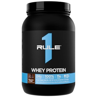 Rule 1 Proteins Whey Protein Powder Chocolate Fudge 2 Pound