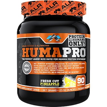 ALR Industries Humapro Protein Matrix Formulated for Humans Waste Less Gain Lean Muscle Fresh Cut Pineapple 667 Grams