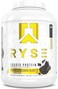RYSE Up RYSE Loaded Protein Powder Chocolate Cookie Blast 25g Whey Protein Isolate Concentrate with Prebiotic Fiber MCTs Low Carb Low Sugar DigestiveFriendly 54 Servings 4 lb Tub