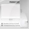 YOILES 3PCS Cat Litter Box Pee ShieldsTransparent Easy Clean Splash Guard for Open Top Litter Pan 145115in Litter Box Not Included 3 Clear
