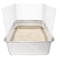 YOILES 3PCS Cat Litter Box Pee ShieldsTransparent Easy Clean Splash Guard for Open Top Litter Pan 145115in Litter Box Not Included 3 Clear