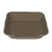 Blaucasa 1 Pack Extra Large Dog Litter Box Pan Tray ABS Material Low Entry Jumbo Senior Litter Boxes for Multiple Kitten Big Cats Pet Safe Indoor Dog Potty Chocolate 24 L x 20 W