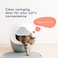 Litter Genie Litter Box Hood Dome Hood with Swinging Flap White