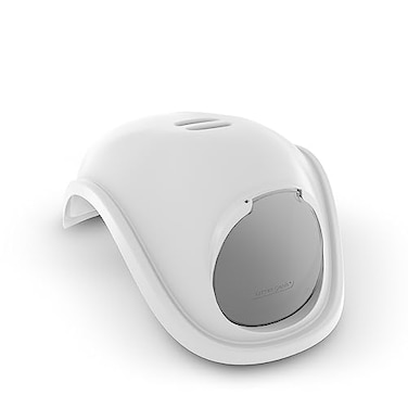 Litter Genie Litter Box Hood Dome Hood with Swinging Flap White