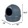 Petmate Booda Dome Litter Box white