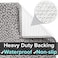 CatGuru Cat Litter Mat Medium Extra Large XXL Waterproof Litter Box Mat Non Slip Kitty Litter Mat Machine Washable Litter Trapping Mat Soft Litter Tray Cat Stuff XL GrayHeavyDuty