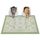 Glittme Cat Litter Mat with NonSlip Bottom Litter Box Mat 33X22 Litter Trapping Mat Easy to Clean Washable Cat Food Mat for KittyL