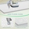 Jacooxi Cat Litter Mat for Litter Box Silicone Large Cat Litter Trapping Mat 34x22 in Waterproof NonSlip Durable Easy Clean Light Gray