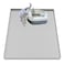 Jacooxi Cat Litter Mat for Litter Box Silicone Large Cat Litter Trapping Mat 34x22 in Waterproof NonSlip Durable Easy Clean Light Gray