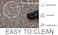 PetLike Cat Litter Box Mat Thick Kitty Litter Trapping Mat DurableWaterproof Washable with NonSlip Backing Soft on Kitty Paws and Easy to Clean BPA Free