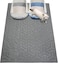 UPSKY Cat Litter Mat XL Litter Trapping Mat Soft on Kitty Paws Large Litter Box Mat 35 x 47 Scatter Control for Indoor Cats Waterproof and Extra Large Pretty Litters Carpet