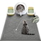 WePet Cat Litter Box Mat Kitty Premium PVC Pad Durable Trapping Rug Phthalate Free UrineResistant Scatter Control XXL 47 x 36 Inch Grey