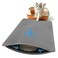 Xuanyaente Double Layer Honeycomb Ultra Soft Cat Litter Mat 234 x 147 BPAFree Upgraded NonSlip UrineProof Bottom Durable Easy Clean Gray Pack of 1