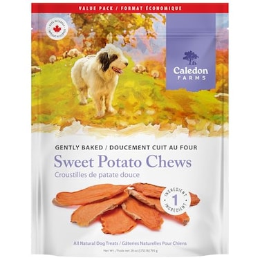 Caledon Farms Value Pack Sweet Potato Chews Dog Treats 28oz795G