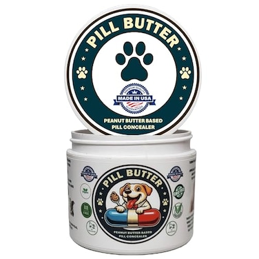 Pill Butter Pill Wrap for All Dogs Human Grade Ingredients Moldable NonSticky Paste of Real Peanut Butter Pocket or Pouch to Hide Large or Small Dogs Pills Tablets or Capsules 60 Servings