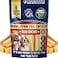 Devil Dog Pet Co Himalayan Yak Cheese Dog Chews for Medium to Large Breeds Aggressive Chewers Long Lasting Rawhide Free High Protein Cleaner Teeth Anxiety Boredom Relief 8 Pack