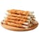 ASMPET Dog Treats Chews Chicken Wrapped Rawhide Sticks Dog Snacks for Training Rewards 20 pcs 106 oz