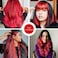 Paradyes Rubra Red Semi Permanent Conditioner Based Hair Color Enriched with Vegan Natural and Herbal Hair dyes lasts up to 810 washes 42 oz