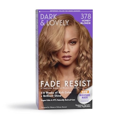 SoftSheen Carson Dark and Lovely Fade Resist Rich Conditioning Color Honey Blonde 378